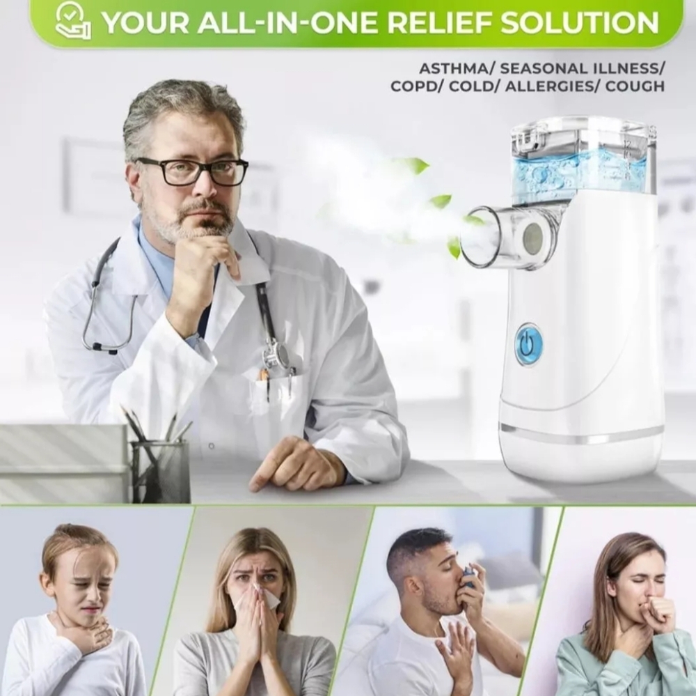 Portable misters for cold/flu or allergies!